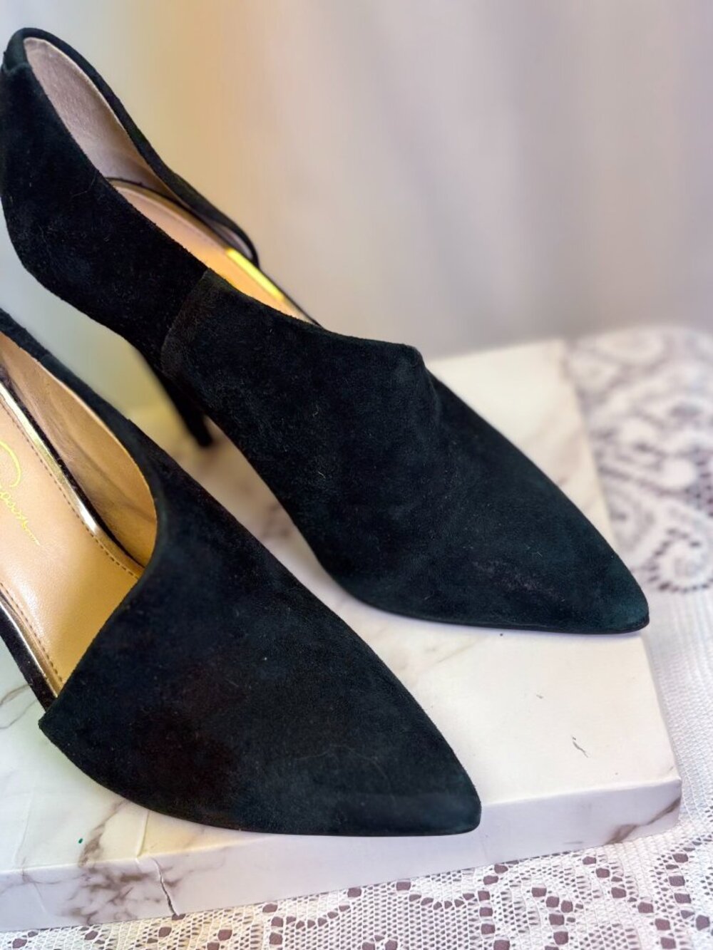 Jessica Simpson D'Orsay Pumps Cenya Dress Womens Shoes Size 8 - Picture 9 of 9